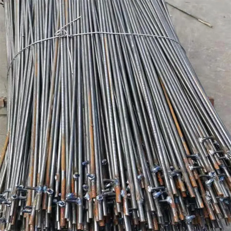 Galvanized steel ground rods