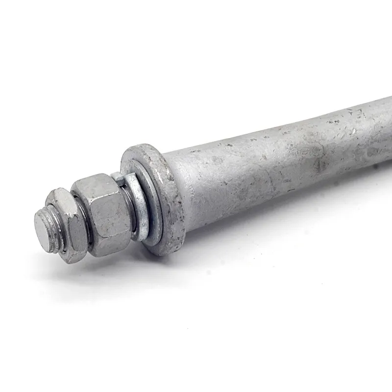 Insulator steel feet