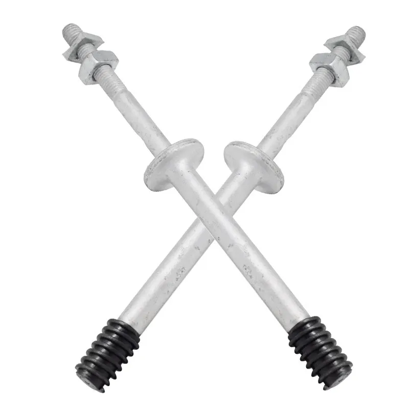 Insulator steel feet